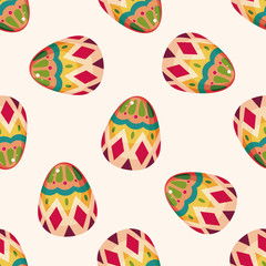 easter egg , cartoon seamless pattern background