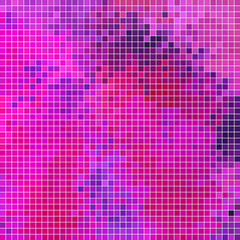 abstract square pixel mosaic background