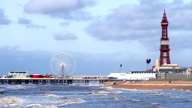 Central Pier,Blackpool,UK.