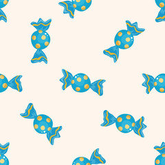 candy , cartoon seamless pattern background