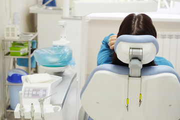 Interior of a dentist office