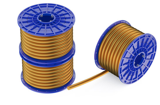 Coils of copper wires