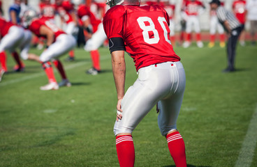 American football game