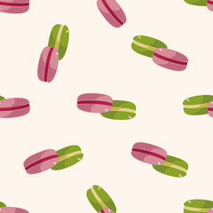 jelly dessert , cartoon seamless pattern background