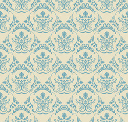 Background vintage. Seamless wallpaper floral pattern