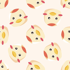 animal cartoon , cartoon seamless pattern background