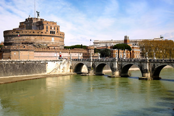 Castel Sant' Angelo in Rome, Italy