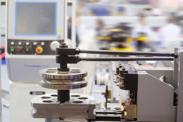 The image of metal-working machine