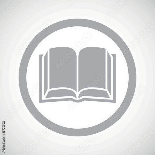 "Grey book sign icon" Stock image and royaltyfree vector files on