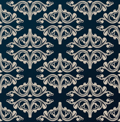 Seamless vintage background. Medieval Ornament