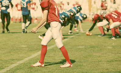 Fototapeta premium American football game