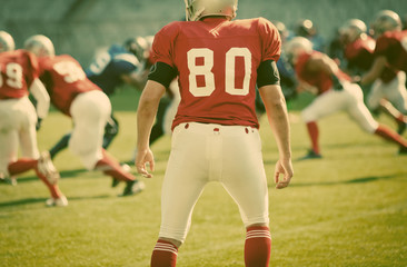 American football game