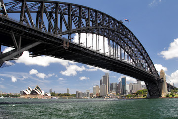 Naklejka premium Sydney Harbour Bridge