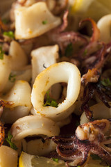 Homemade Fresh Grilled Calamari