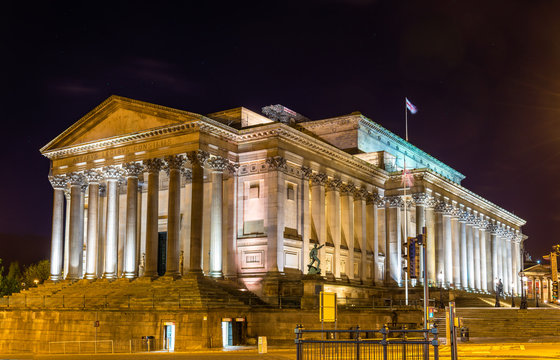 St. George's Hall in Liverpool - England