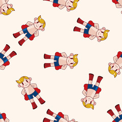 boxer , cartoon seamless pattern background