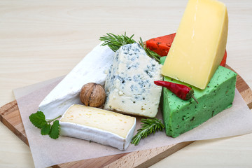 Assortment cheese
