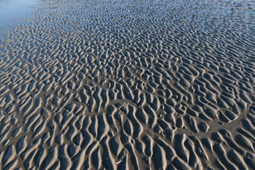 Juist, Ostfriesische Insel, Deutschland, Meer, Wasser, Strand, Muster