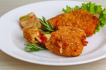 Fried cheese