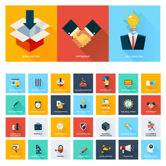Business, Search Engine Optimization Icon Set