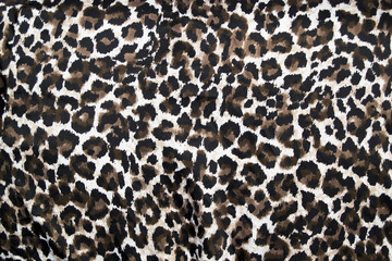Beautiful leopard animal print fur background / wallpaper © mariavu