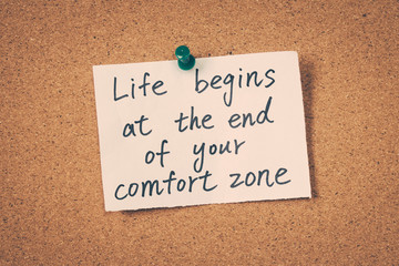 comfort zone