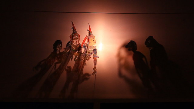 Thai Shadow puppet 
