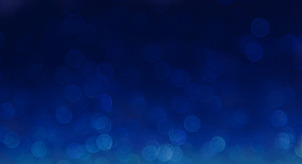 Blue elegant abstract bokeh background