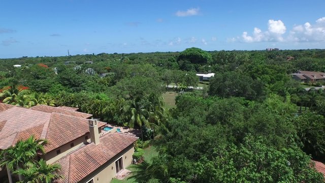 Pinecrest Miami aerial video 