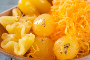 Thai golden desserts