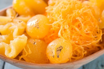 Thai golden desserts