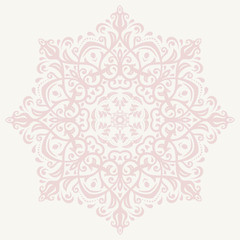 Orient Abstract Vector Pattern