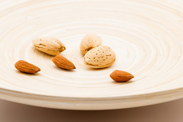 Filbert Nuts On A Dish