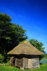 遠野　山口の水車小屋