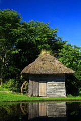 遠野　山口の水車小屋