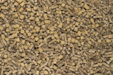 close up compressive animal feeds background