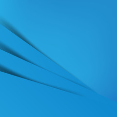 Abstract vector blue background overlap layer and shadow - vecto