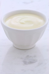 Fresh plain yogurt