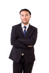 portrait of confident, successful businessman