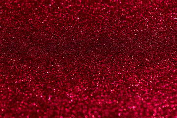 red glitter Christmas background 