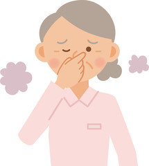 女性　高齢　看護師