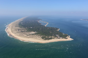 Cap Ferret vue du ciel