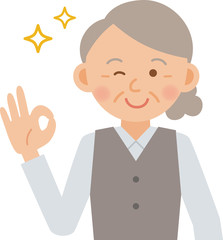 事務員　女性　高齢