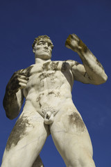 Stadio dei Marmi sports stadium built in the 1920's Foro Italico, Rome Italy