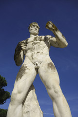 Stadio dei Marmi sports stadium built in the 1920's Foro Italico, Rome Italy