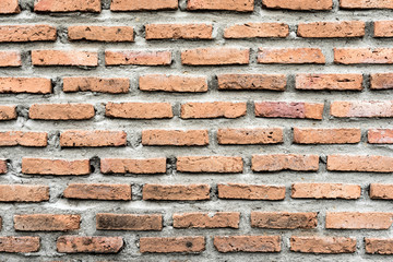 Brick wall background.