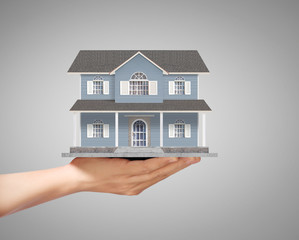 holding home model, loan concept