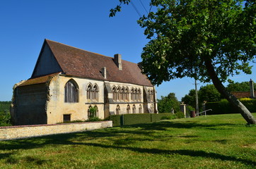 Fototapeta na wymiar Abbaye Saint-Martin - Troarn (Normandie)