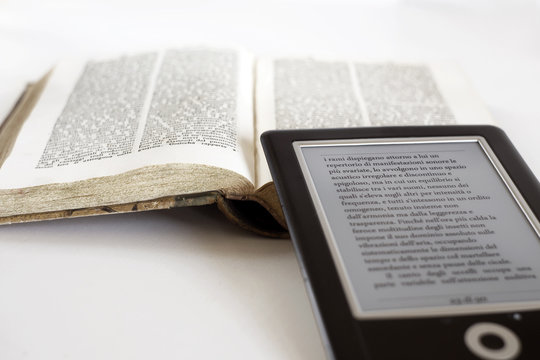 book and ebook reader