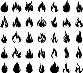 collections of fire symbol for you design - 85796513